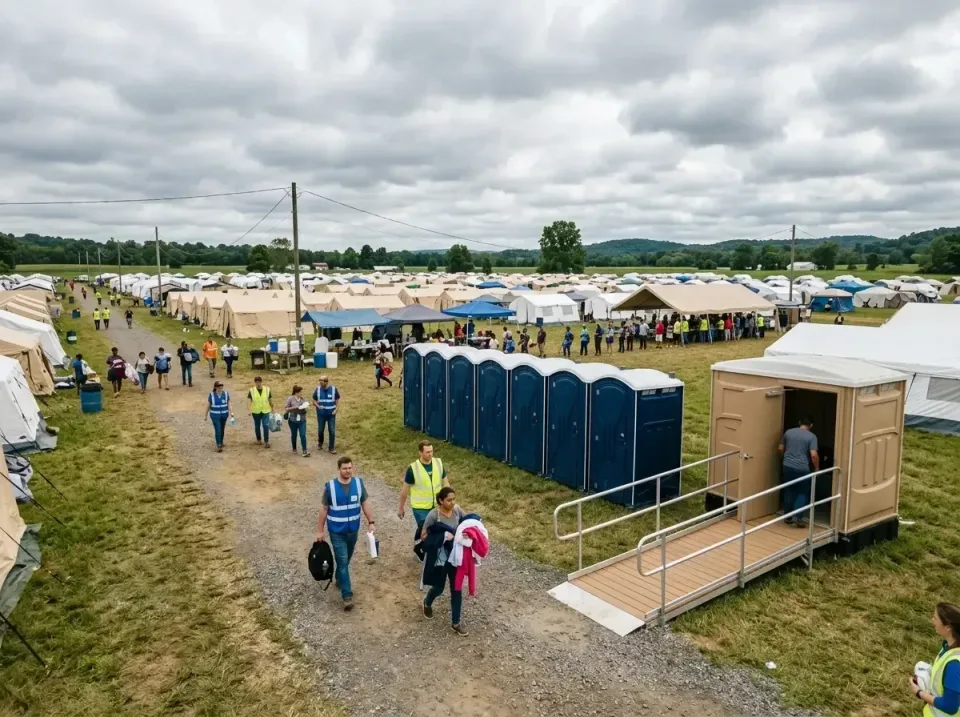 disaster-relief-camp-restrooms-010 — frequently asked questions, Dumpster & Portable Bathrooms Rental in La Grange Park, IL